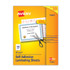 AVERY PRODUCTS CORPORATION 73601 Clear Self-Adhesive Laminating Sheets, 3 mil, 9" x 12", Matte Clear, 50/Box