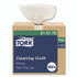 SCA TISSUE Tork® 510176 Cleaning Cloth, 8.46 x 16.13, White, 100 Wipes/Box, 10 Boxes/Carton