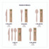 ECO-PRODUCTS,INC. EPS211W Wood Cutlery, General Purpose Knife, Natural, 500/Carton