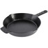 GIBSON OVERSEAS INC. Spice by Tia Mowry 995118443M  Savory Saffron Pre-Seasoned Cast Iron Skillet, 10in, Black