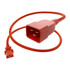 UNIRISE USA, LLC UNC Group PWCD-C13C20-15A-04F-RED  - Power cable - IEC 60320 C13 to IEC 60320 C20 - 250 V - 15 A - 4 ft - red