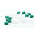 MEDLINE INDUSTRIES, INC. MDS096502 Medline DenTips Oral Swabsticks, Treated, Green, 250 Swabsticks Per Box, Case Of 2 Boxes