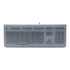 CHERRY GMBH CHERRY EZN-0800EU-2  EZClean Covered Keyboard, 104 Key, Black, KC 1000