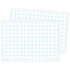 ARTHUR SCHUMAN INC. Teacher Created Resources TCR77253  Non-Magnetic Double-Sided Math Grid Dry-Erase Boards, 11-3/4in x 8-1/4in, White, Pack Of 10 Boards