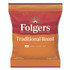 KEURIG DR PEPPER Folgers® 63006 Traditional Roast Ground Coffee Fraction Packs, Traditional Roast, 2oz, 42/Carton