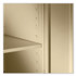 TENNSCO 7824WMG Deluxe Wardrobe Cabinet, 36w x 24d x 78h, Medium Gray