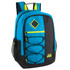 A.D. SUTTON & SONS/PACESETTER Summit Ridge 2044BLU  Bungee Backpack With 17in Laptop Pocket, Blue