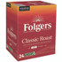 KEURIG DR PEPPER Folgers® 6685 Gourmet Selections Classic Roast Coffee K-Cups, 24/Box