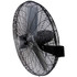 INFOLIST CORP. 995109801M Vie Air 30in Tilting Heavy-Duty Wall-Mountable Pedestal Fan, Black