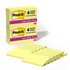 3M CO 65512SSCY Post-it Super Sticky Notes, 12 Pads, 3 in x 5 in, 2x the Sticking Power, School Supplies and Office Products, Sticky Notes for Vertical Surfaces, Monitors, Walls and Windows, Canary Yellow