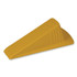 MASTER CASTER COMPANY 00966 Giant Foot Doorstop, No-Slip Rubber Wedge, 3.5w x 6.75d x 2h, Safety Yellow