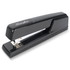 This manual desktop stapler is simple, accurate, reliable and strong. Features performance driven mechanism with an inner rail for long-term stapling use.  Classically designed stapler with performance driven stapling mechanism and inner rail always delivers jam-resistant, accurate stapling  Metal construction with die-cast base provides maximum durability  30 sheet stapling capacity with Swingline S.F. 4 Premium Staples  Stapler opens for tacking ability  Anvil rotates for pinning ability to create temporary staples  Backed by a limited lifetime manufacturers warranty.