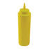 WINCO PSB-12Y  Squeeze Bottle, 12 Oz, Yellow