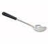Serve a variety of foods with this helpful, 13in serving spoon featuring a comfortable plastic handle. The stainless-steel construction helps to ensure that you can use this spoon for a long time to come.  13in serving spoon provides plenty of reach for easy accessibility.  Plastic handle is comfortable and makes it easier to hold and use the serving spoon.