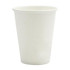 LOLLICUP USA, INC. Karat C-K508W  Paper Hot Cups, 8 Oz, White, Set Of 1,000 Cups