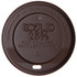 ECO-PRODUCTS, INC. Eco-Products EP-HL16-BWNR  EcoLid Hot Cup Lids, 10-20 Oz, Brown, Pack Of 1,000 Lids