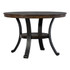 L. POWELL ACQUISITION CORP. ODP2240 Powell Vinessa Dining Table, 30inH x 45inDia., Rustic Umber