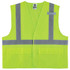 ERGODYNE CORPORATION 21145 Ergodyne GloWear Safety Vest, Mesh 8220HL, Type R Class 2, Large/X-Large, Lime