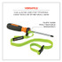 TENACIOUS HOLDINGS, INC. ergodyne® 19150 Squids 3150 Elastic Lanyard with Buckle, 2 lb Max Working Capacity, 18" to 48" Long, Lime