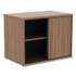 ALERA LS593020WA Alera Open Office Desk Series Low Storage Cabinet Credenza, Woodgrain Laminate, 29.5w x 19.13d x 22.78h, Modern Walnut