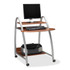 SAFCO PRODUCTS CO Mayline 971MEC  Arch Computer Cart Workstation, 39inH x 28-1/2inW x 31-1/2inD, Medium Cherry