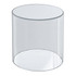 AZAR DISPLAYS 556406  Acrylic Cylinder, Small Size, 6in x 4in,  Clear