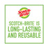 3M/COMMERCIAL TAPE DIV. Scotch-Brite® 22310CT Heavy-Duty Scouring Pad, 3.8 x 6, Green, 10/Carton