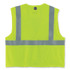 TENACIOUS HOLDINGS, INC. ergodyne® 21869 GloWear 8263FRHL Class 2 FR Safety Economy Hook and Loop Vest, Modacrylic Mesh/Cotton, 4X-Large/5X-Large, Lime
