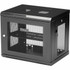 STARTECH.COM RK9WALM  9U Wallmount Server Rack Cabinet - Wallmount Network Cabinet - 14.6 in Deep - Wall-mount your server equipment flush against the wall with this 9U server rack - Comes fully assembled with a 1U shelf and 3 meter cable tie