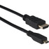 QVS, INC. QVS HDAD-3M  High-Speed HDMI To Micro-HDMI With Ethernet 1080p HD Cable, 9.84ft