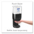 GO-JO INDUSTRIES PURELL® 502401 Push-Style Hand Sanitizer Dispenser, 1,200 mL, 5.25 x 8.56 x 12.13, Graphite