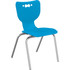 MOORECO INC MooreCo 53318-1-BLUE-NA-CH  Hierarchy Armless Chair, 18in Seat Height, Blue