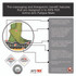 FLOORTEX FCA22032BK AFS-TEX 2000 Anti-Fatigue Mat, 20 x 32, Black