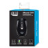ADESSO INC IMOUSES50B iMouse S50 Wireless Mini Mouse, 2.4 GHz Frequency/33 ft Wireless Range, Left/Right Hand Use, Black