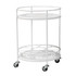 WHOLESALE INTERIORS, INC. Baxton Studio 2721-12117  Dallan 2-Tier Kitchen Cart, 18-5/8inH x 14inW, White