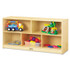 JONTI-CRAFT, INC. 0324JC Toddler Single Mobile Storage Unit, 48w x 15d x 24.5h, White