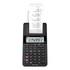 Quickly compute profits, manage your budget and more with this Casio HR-10RC printing calculator. With a hard copy of your work, its easy to keep a record of all your important business computations.  Large 12-digit LCD is easy to read.  Independent memory speeds up computations.  Functions help make everyday business tasks go quickly. Includes cost/sell/margin, tax calculation, exchange calculation, simple algebraic logic, regular % and profit margin %.  Check and correct function helps ensure your work is precise.  Re-print function makes it easy to create copies of your calculations. Accepts 2.25in rolls of paper (sold separately).  Prints at a rate of 1.6 lines per second. Compatible with IR-40 ink rolls.  Powered by 4 AA batteries or the included AC adapter. Battery life will vary depending on the product configuration, product model, applications loaded on the product, power management setting of the product, and the product features used by the customer. As with all batteries, the maximum capacity of this battery will decrease with time and usage.  Backed by the manufacturers 1-year limited warranty.