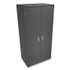 HON COMPANY SC2472S Assembled Storage Cabinet, 36w x 24.25d x 71.75, Charcoal