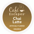 KEURIG DR PEPPER Café Escapes® 6805CT Chai Latte K-Cups, 96/Carton