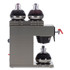 BUNN-O-MATIC 387000008 AXIOM DV-3 12-Cup Dual-Voltage Coffee Brewer with 3 Warmers, Silver/Black