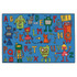 CARPETS FOR KIDS ETC. INC. Carpets For Kids 36.79  KID$Value Rugs Reading Robots Rug, 3ft x 4 1/2ft , Multicolor