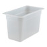 CAMBRO MFG. CO. 38PP190 Cambro Translucent GN 1/3 Food Pans, 8inH x 6-15/16inW x 12-3/4inD, Pack Of 6 Containers