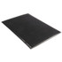 MILLENNIUM MAT COMPANY Guardian 24030501DIAM Soft Step Supreme Anti-Fatigue Floor Mat, Rectangular, Black Cross-Hatch Embossed Surface, 36" x 60"