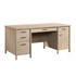 SAUDER WOODWORKING CO. 429369 Sauder Whitaker Point 66inW Executive Computer Desk, Natural Maple