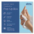 KIMBERLY-CLARK PROFESSIONAL Kleenex® 01701CT Hand Towels, POP-UP Box, Cloth, 1-Ply, 9 x 10.5, Unscented, White, 120/Box, 18 Boxes/Carton