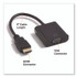 NXT TECHNOLOGIES 24400008 HDMI to VGA Adapter, 6", Black