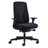 RAYNOR MARKETING, LTD. LAU1-BLK Raynor Launch Ergonomic Managerial Mid-Back Chair, Black