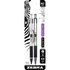 ZEBRA PEN CORP 57011 Zebra M/F301 Ballpoint Pen And Pencil Set, Fine Point, 0.5 mm, Black Barrel