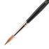 COLART FINE ART & GRAPHICS LTD. Winsor &amp; Newton 5007008 Winsor & Newton Series 7 Kolinsky Sable Pointed Round Paint Brush, Sable Hair, Black Size 8