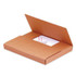 B O X MANAGEMENT, INC. M1081K Partners Brand Multi-Depth Easy-Fold Mailers, 10 1/4in x 8 1/4in x 1 1/4in, Kraft, Pack Of 50